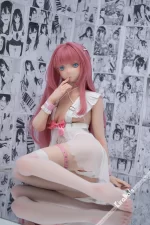 Tsumugi #KH003 150cm A Cup  Silicone Sex Doll Sexy Lingerie Set - Image 10