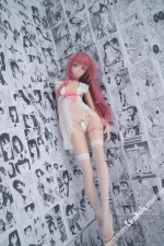 Tsumugi #KH003 150cm A Cup  Silicone Sex Doll Sexy Lingerie Set - Image 11