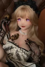 Himari #KH002 155cm D Cup  Silicone Sex Doll Cute Lolita Dress