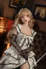 Himari #KH002 155cm D Cup  Silicone Sex Doll Cute Lolita Dress - Image 5
