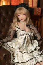 Himari #KH002 155cm D Cup  Silicone Sex Doll Cute Lolita Dress - Image 12