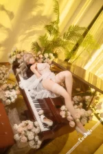 Tsumugi #KH003 155cm D Cup Silicone Sex Doll Sexy Wedding Dress - Image 10