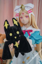 Tsumugi #DLC006 150cm A Cup Silicone Sex Doll Alice Magical Girl Cosplay
