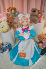 Tsumugi #DLC006 150cm A Cup Silicone Sex Doll Alice Magical Girl Cosplay - 图片 6