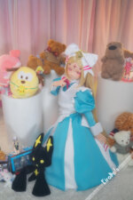 Tsumugi #DLC006 150cm A Cup Silicone Sex Doll Alice Magical Girl Cosplay - 图片 8