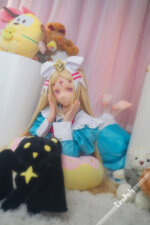 Tsumugi #DLC006 150cm A Cup Silicone Sex Doll Alice Magical Girl Cosplay - 图片 9