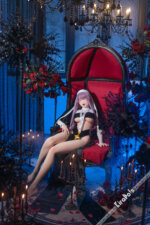 Risa #DLC006 160cm G Cup Silicone Sex Doll Magical Girl Nun Cosplay - 图片 3