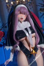 Risa #DLC006 160cm G Cup Silicone Sex Doll Magical Girl Nun Cosplay